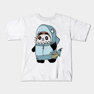 Cute Panda Kids T-Shirt